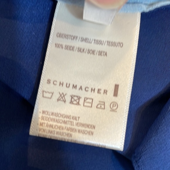 Dorothee Schumacher Top Blouse Size 2 US Small 4 100% Silk - Picture 11 of 15
